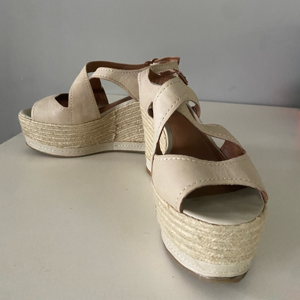 Lucky brand espadrille wedges